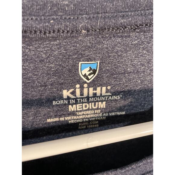 Kuhl Men's Medium Intent Krew Long Sleeve Shirt Crew Neck Tapered Outdoors 7318 - Picture 3 of 9